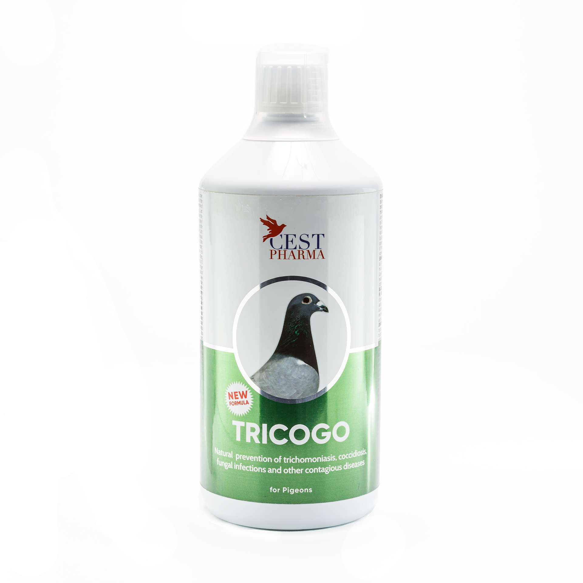 TRICOGO 1000ML - All Natural Prevention of Canker, Cocci, & Fungi in Birds image 0