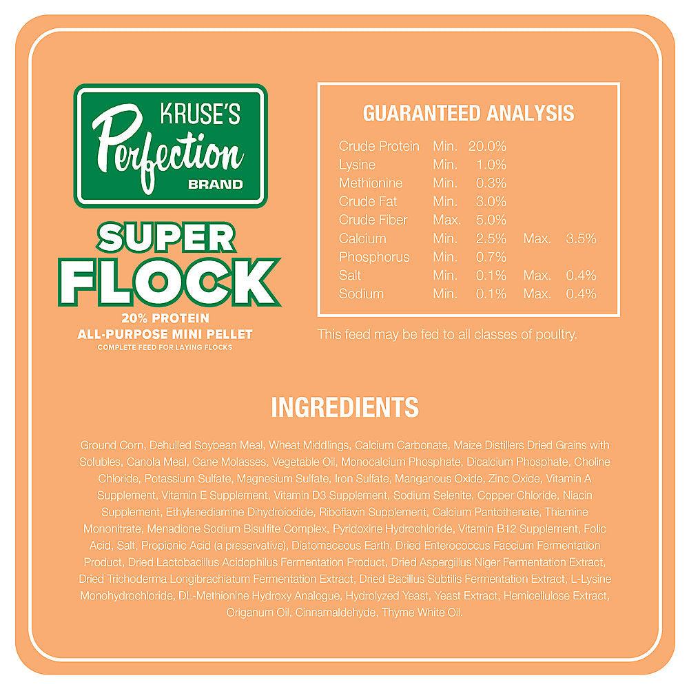 Kruse's Super Flock All-Purpose - 40lb image 3