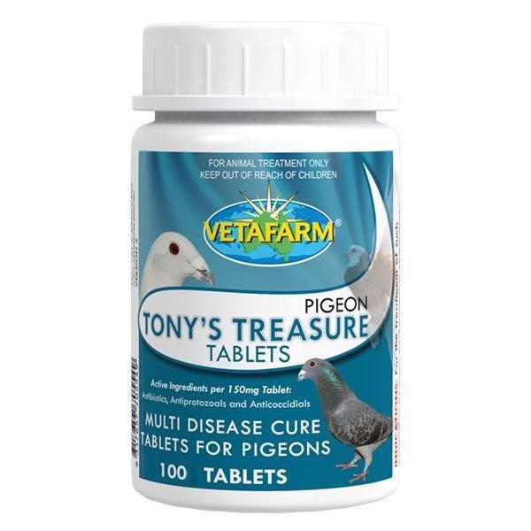 Tony's Treasure Tablets - 5 in 1 Tablets for Pigeons image 0