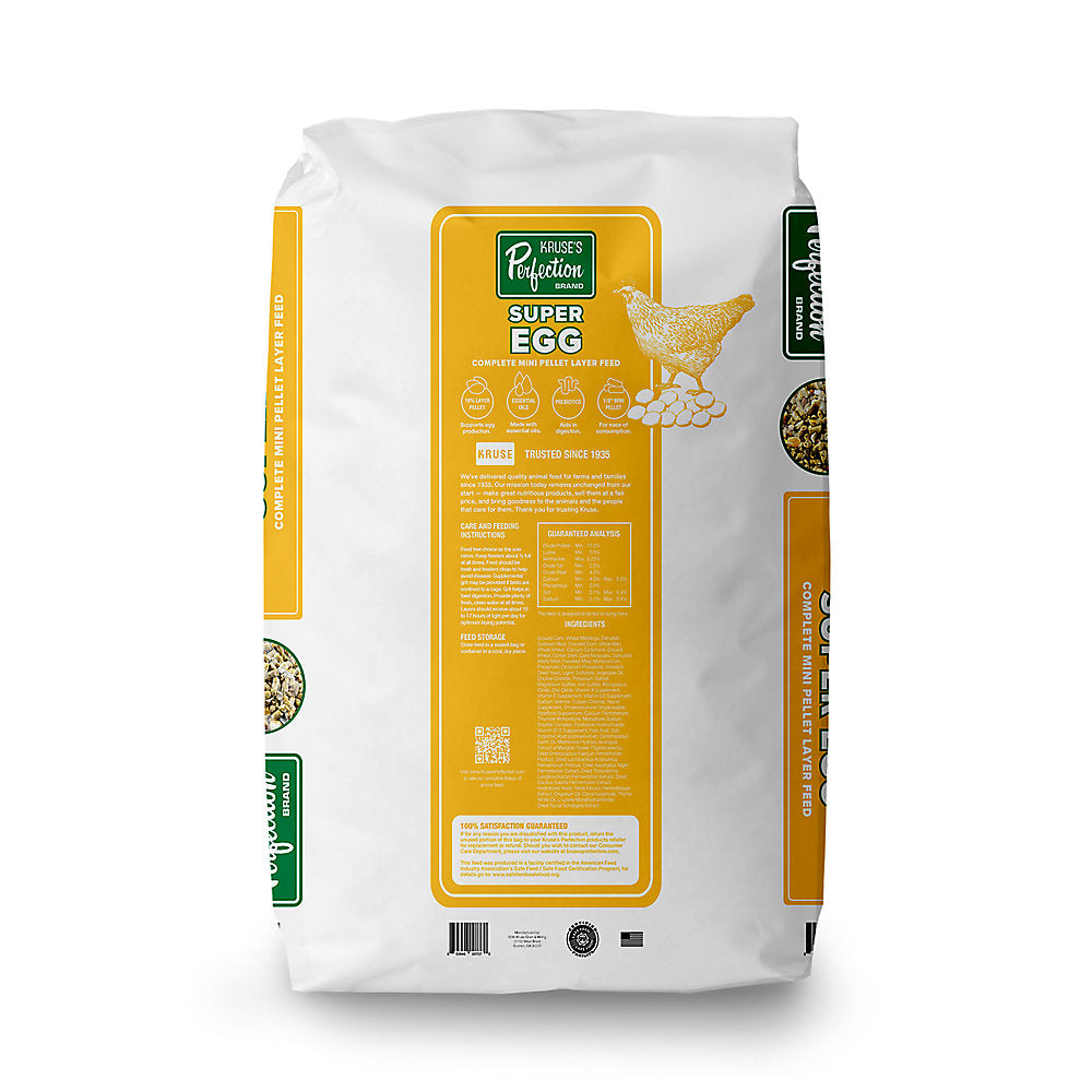 Kruse Super Egg Chicken Mini Pellet w/ Whole Grains image 1