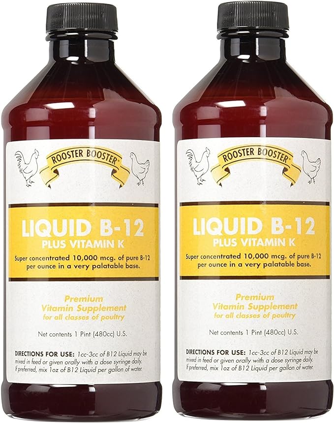 Rooster Booster Liquid B-12 Plus Vitamin K Chicken Supplement, 16 oz image 0