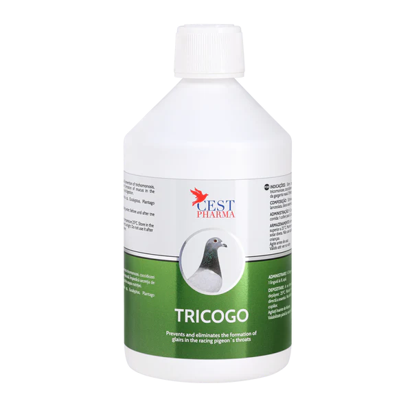 Tricogo - All Natural Prevention of Canker, Cocci, & Fungi in Birds