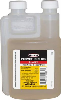 Permethrin 10% Farm Animal Insecticide, 8-fl oz bottle
