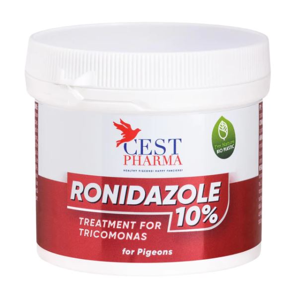 RONIDAZOLE 10% 100G - Canker Treatment for Pigeons image 0