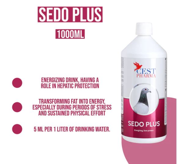 SEDO PLUS 1000ML - Increases Energy & Liver Function image 1