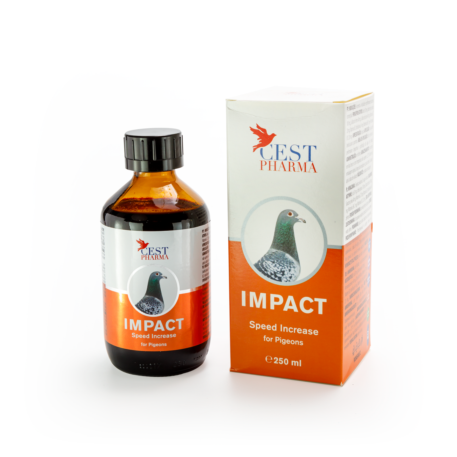 IMPACT 250ML - High Energy Tonic for Pigeon Racing & Breeding image 0