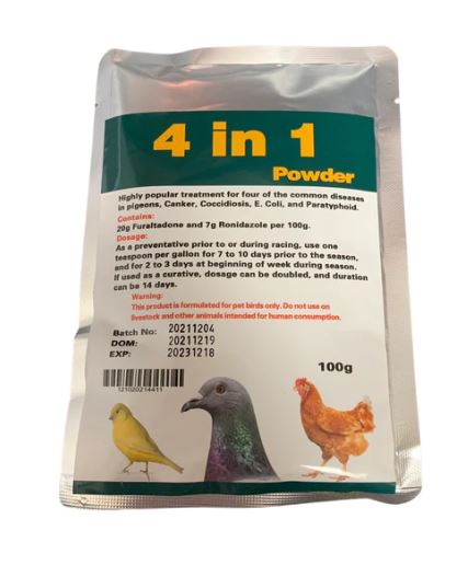 4 in 1 Powder for Birds image 0