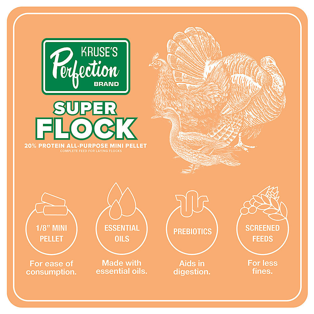 Kruse's Super Flock All-Purpose - 40lb image 2