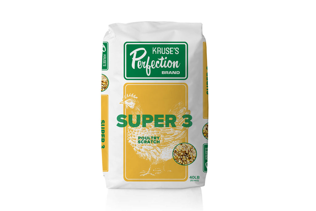 Kruse Super 3 Poultry Scratch - 40lb image 0