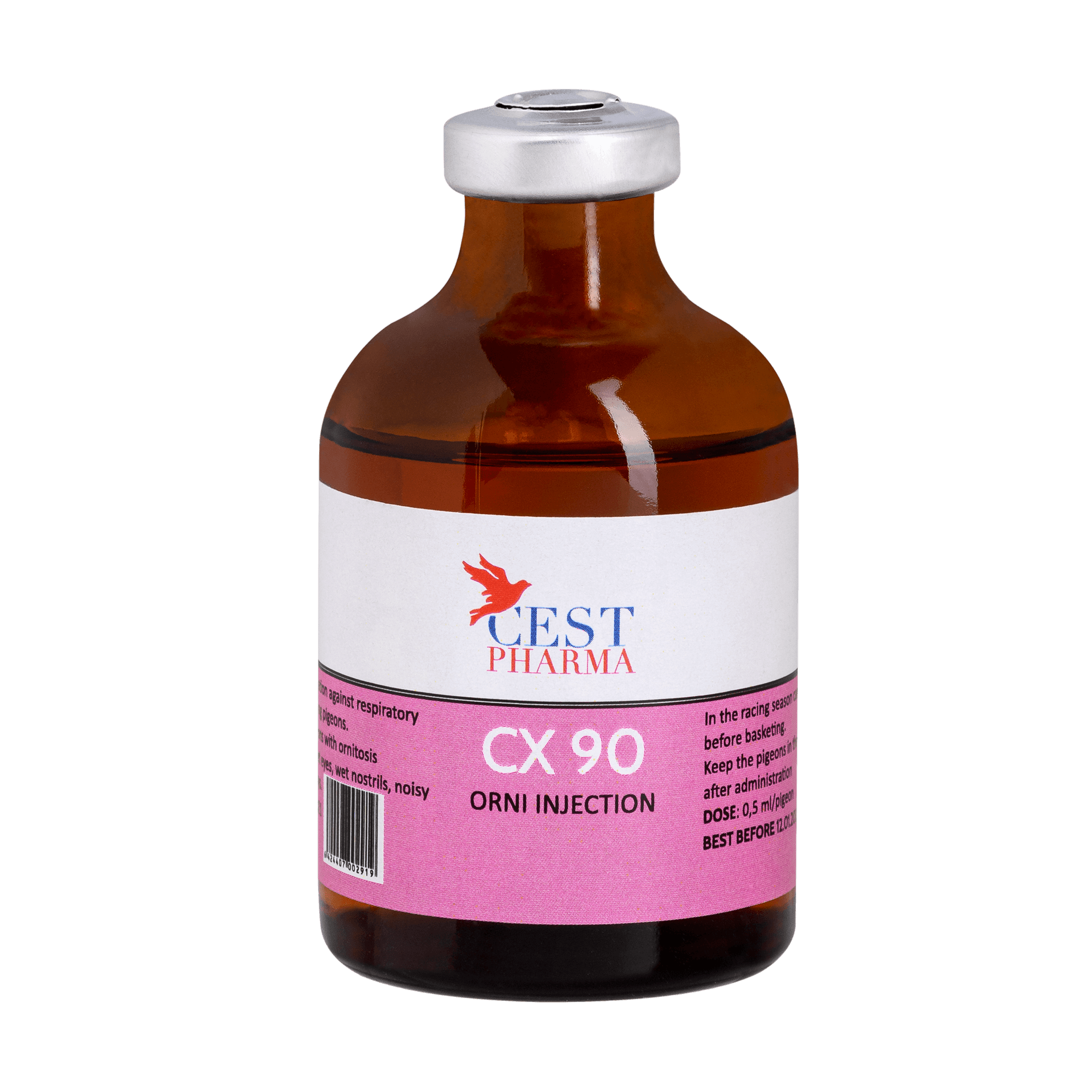 CX90 - Ornithosis/ Respiratory Injection for Pigeons image 0