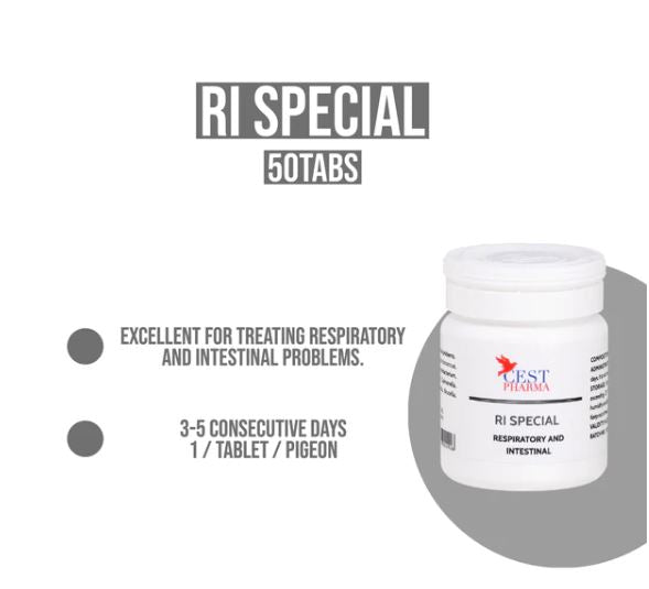RI SPECIAL - A Broad-Spectrum Treatment for Pigeons image 1